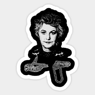 dorothy run the jewels Sticker